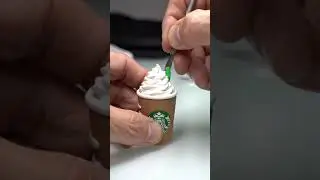 Making a Tiny Starbucks Frappuccino!