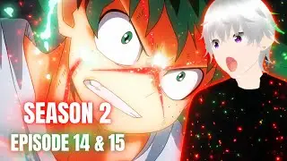 ALL MIGHT IS SCARED OF THIS OLD MAN?! | My Hero Academia Season 2 Episodes 14 & 15 | REACTION