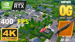 ASI SE VE FORTNITE OG A [400 FPS NVIDIA RTX 4090] 4K FULL GAME!