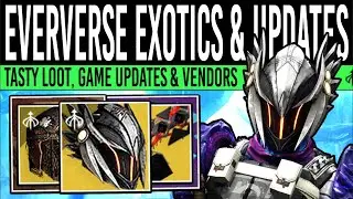Destiny 2: NEW EVERVERSE LOOT & EXOTIC BONANZA! Wish 4 QUEST, Vendors, Cosmetics & Weapons (20 Feb)