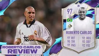 THIS ONE IS A MUST! ✅ 97 ROBERTO CARLOS FIFA 23 ICON COVER STAR REVIEW