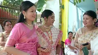 #groomside #reception  ; Debashis Weds Bidisha #assamesemarriage