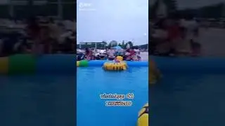 Bumper boat aqua boat electric boat
