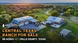 LAND FOR SALE: Central Texas Ranch with Home & Guest House | Mills County