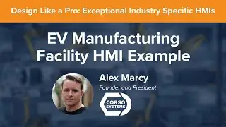 EV Manufacturing Facility HMI Example