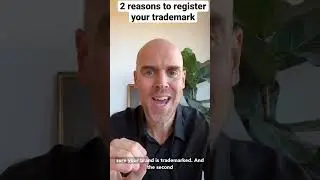 2 reasons to register your trademark for your clothing brand.