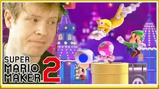 SÅ HIMLA OTUR! - Multiplayer i Mario Maker 2 #13