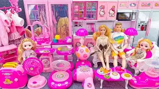 20 Minutes Satisfying Unboxing Super Royal Princess Furniture PlaySet, Barbie Doll Toy Review | ASMR