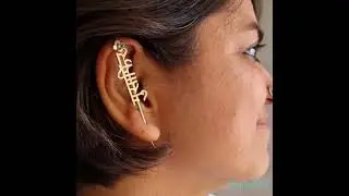 Musaafir Teeli Earcuff - by Quirksmith