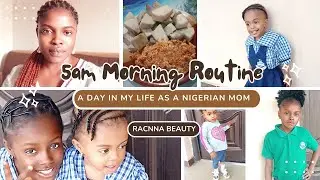 Day in the Life of a Nigerian Mom: How I survived Nigerian School Run (5am Morning Routine) #viral