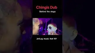 Chingis Dub #behindthestage#electronic #shamanic #chingisdub#musicfestival#jetlag#klimtot#drey