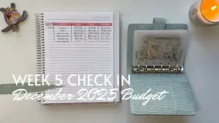 Итоги 5-й недели | Бюджет на декабрь 2025 года | Нестабильный доход | Студент колледжа | 26 лет