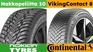Studless Tire Beats Studded? VikingContact 8 vs Hakkapeliitta 10