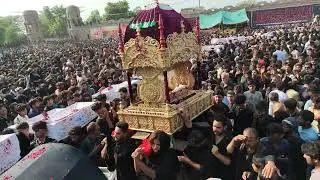 72 تابوت 😭😭💔💔 10 محرم رجوعہ سادات جلوس😭😭😭 ۲۰۲۳