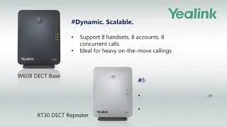 Yealink DECT IP PHONE solution