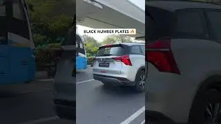BLACK NUMBER PLATES IN INDIA 🔥