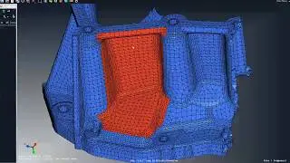 Reduce solid mesh modeling time dramatically using tetra and hexa meshing & auto parametric CAE