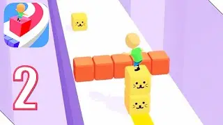 Cube Surfer Прохождение Часть 2 Уровень 10-19 | Андроид/iOS Геймплей