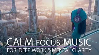 CALM FOCUS MUSIC | WF07 | Calm Ambient in a Futuristic City 2075