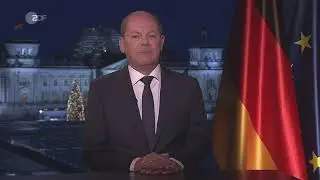 Новогоднее обращение канцлера Германии Олафа Шольца 2023