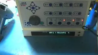TFHX Control panel LCD Test Javier V.  II