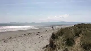 360 DEGREE view of Bull Island in Dublin IRELAND