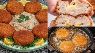 كوردون بلو بطريقة راقية ومميزة 💥♥️#رمضان_2026  cordon bleu fondant et croustillant 
