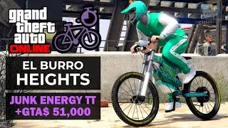 GTA Online Junk Energy Time Trial - El Burro Heights [Under Par Time]