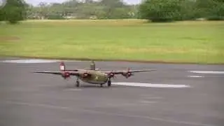 B-24 Liberator Giant Scale RC Model Airplane - Maiden Flight, 2nd Camera