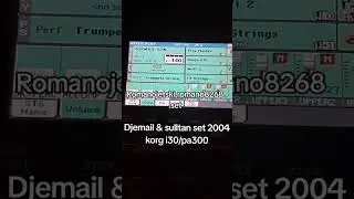 Djemail 2004 korg set za korg pa300-pa900-pa3x-pa4x-pa700-pa1000
