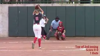 2017 05 05 Emily Scofield Regional Playoffs vs Bowie Bulldogs