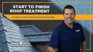 A Roof Maxx Treatment from START to FINISH!