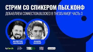 Добавляем connection.blocked в thesis/amqp с Вадимом Занфиром, спикером Пых.конф&rsquo;25. Часть 3