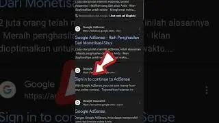cara login ke akun google adsense #tutorial #youtuberpemula #shorts