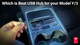 Watch this before you buy USB Hub for your 2023 Tesla Model Y & 3! #tesla