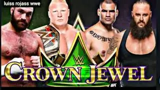WWE Crown Jewel 2019 official theme song 