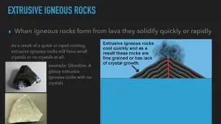 Intrusive vs extrusive igneous rocks
