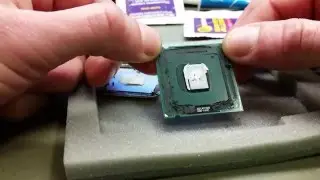intel E5200 IHS removal снятие крышки теплораспределителя