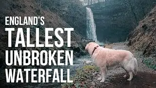The TALLEST UNBROKEN WATERFALL in ENGLAND | Rob's Walks