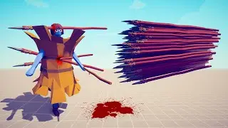 SPEAR THROWER GOD DEATH RUN - Totally Accurate Battle Simulator TABS