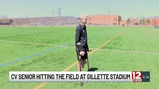 Chenango Valley senior to participate in amputee soccer game at Gillette Stadium