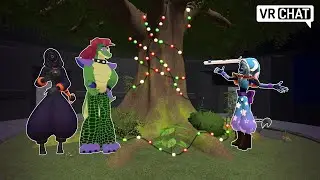 El spends the holidays with his friends in vrchat (holiday special)