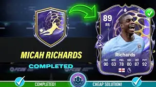 89 Future Stars Hero Micah Richards SBC Solution - Cheap Solution & Tips - FC 26