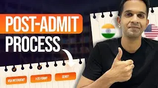 The A to Z of Post-Admit 📝 : All You Need in One Video 🥳✅ | MS in USA 🇺🇸