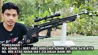 REVIEW TEST | BULLPUP NEW MAGNUM MAGAZINE MANOMETER | KIRIM KE SUKABUMI | An. Ari sigit