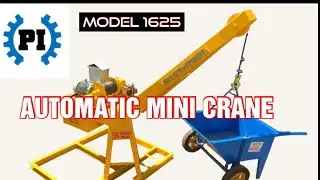 Mini Crane for Construction,Construction Material lift mini crane |Ganesh brand 1625 model