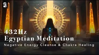 432Hz Egyptian Meditation | Negative Energy Cleanse & Chakra Healing