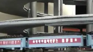 NTS&B Polar Express, Hogwarts, and other engines making up 15 Feet long trains on Heli