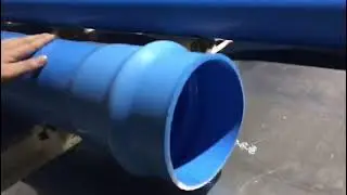 Automatic Blue PVC pipe belling machine,tube socket machine,plastic pipe machine,pvc pipe machine