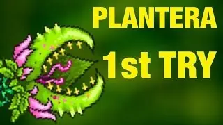 Terraria Let's Play #33: PLANTERA 1st TRY